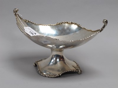 Lot 126 - A Decorative Hallmarked Silver Footed Dish,...