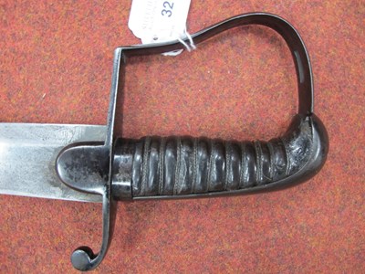 Lot 321 - Light Cavalry Type Sabre and Scabbard, with...