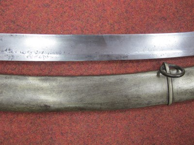 Lot 321 - Light Cavalry Type Sabre and Scabbard, with...