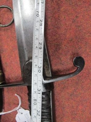 Lot 321 - Light Cavalry Type Sabre and Scabbard, with...