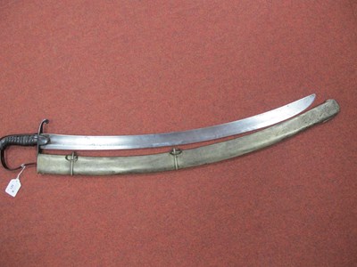 Lot 321 - Light Cavalry Type Sabre and Scabbard, with...