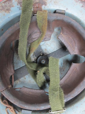 Lot 372 - WWII British Brodie Helmets, comprising helmet...