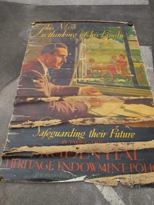 Lot 1539 - Vintage Advertising; Prudential Insurance...