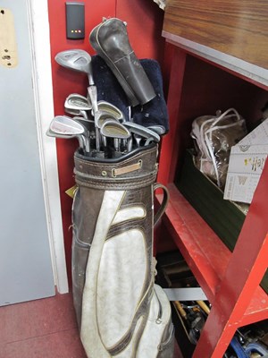 Lot 1165 - Golf Club s - Supreme Golfcraft, etc in bag,...
