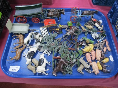 Lot 690 - Quantity of Mid XX Century Lead Figures, by...