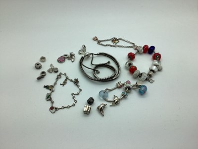 Lot 159 - LINKS LONDON ; A modern "925" and cord style...