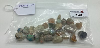 Lot 139 - A Collection of Assorted Rough Opal in Matrix...
