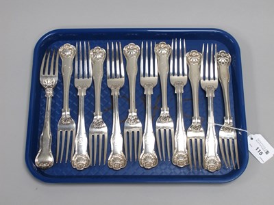 Lot 115 - A Matched Set of Twelve Hallmarked Silver...