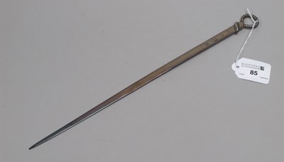 Lot 85 - A Modern Hallmarked Silver Meat Skewer, HC,...