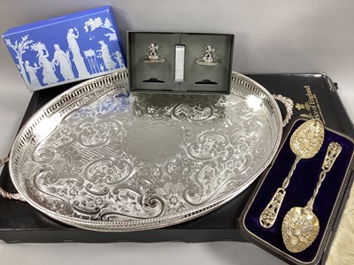 Lot 101 - A Pair of Victorian Highly Decorative Parcel...
