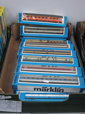 Lot 757 - Fifteen HO Gauge Outline Continental Coaches...