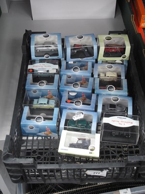 Lot 777 - Nineteen 1:76th 'Railway' Scale Diecast Model...