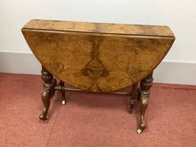 Lot 1527 - A XIX Century Walnut Sutherland Table, with...