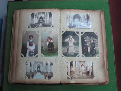 Lot 1509 - An Early XX Century Picture Postcard Album, to...