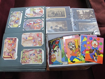 Lot 1423 - Two Early XX Century Picture Postcards Albums...