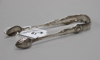 Lot 61 - A Pair of Scottish Hallmarked Silver Sugar...