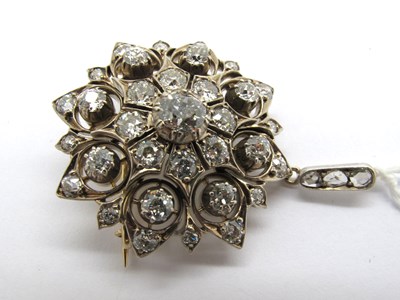 Lot 141 - A Highly Attractive Victorian Diamond Set...