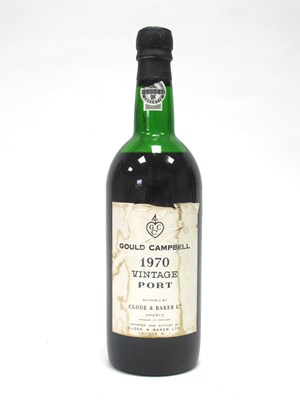 Lot 1425 - Port - Gould Campbell 1970 Vintage Port, two...