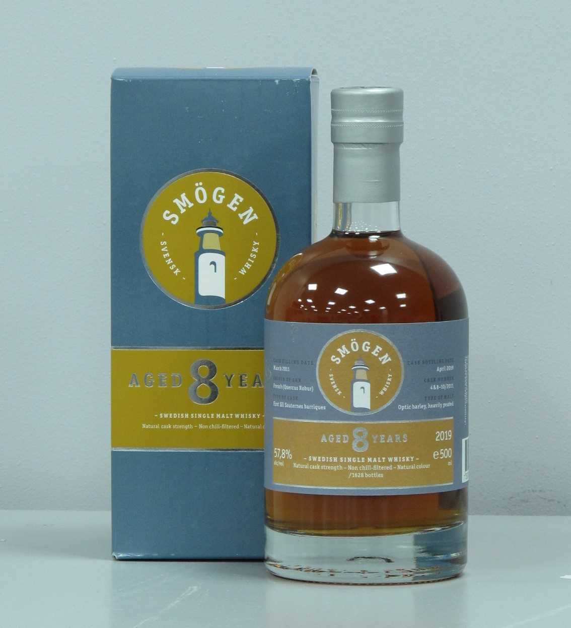 Lot 3 - Sweden - Smogen Svensk Single Malt Whisky Aged...