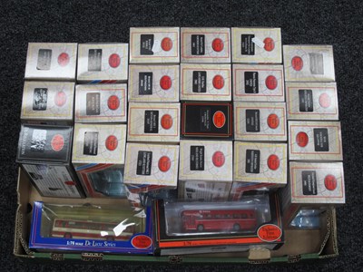 Lot 800 - Twenty Four 1:76th Scale Diecast Model Buses...