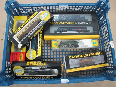 Lot 886 - Seven N Gauge Outline British Locomotives...