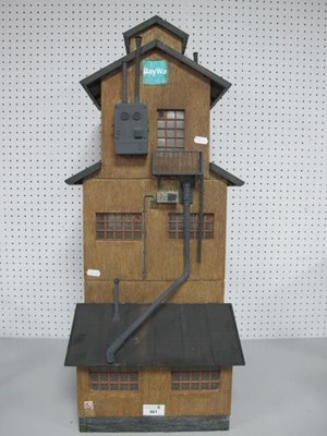 Lot 888 - A G Scale Industrial Outline American 3 Storey...