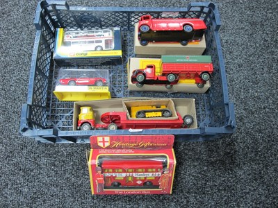Lot 897 - Six Diecast Model Vehicles by Corgi, Matchbox,...