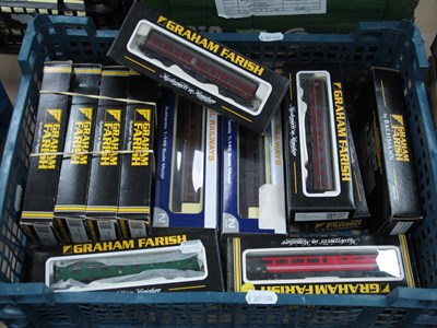Lot 930 - Twelve N Gauge Outline British Coaches by...