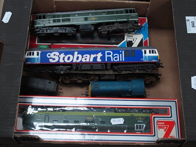 Lot 940 - Seven OO Gauge Diesel Outline British...