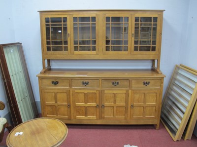 Lot 1646 - Alan Grainger 'Acorn Man'; An Oak Dresser, the...
