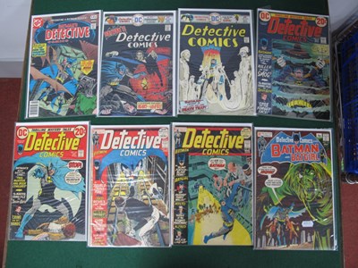 Lot 815 - Eight Detective Comics Batman and Batgirl...