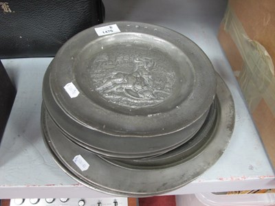 Lot 1476 - XVIII Century Pewter Bowl, with London...