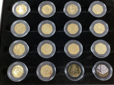 Lot 528 - The Fifty Pence Complete 40th Anniversary...