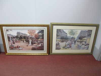 Lot 1519 - Christa Kieffer Prints, Parisian Street Scenes,...