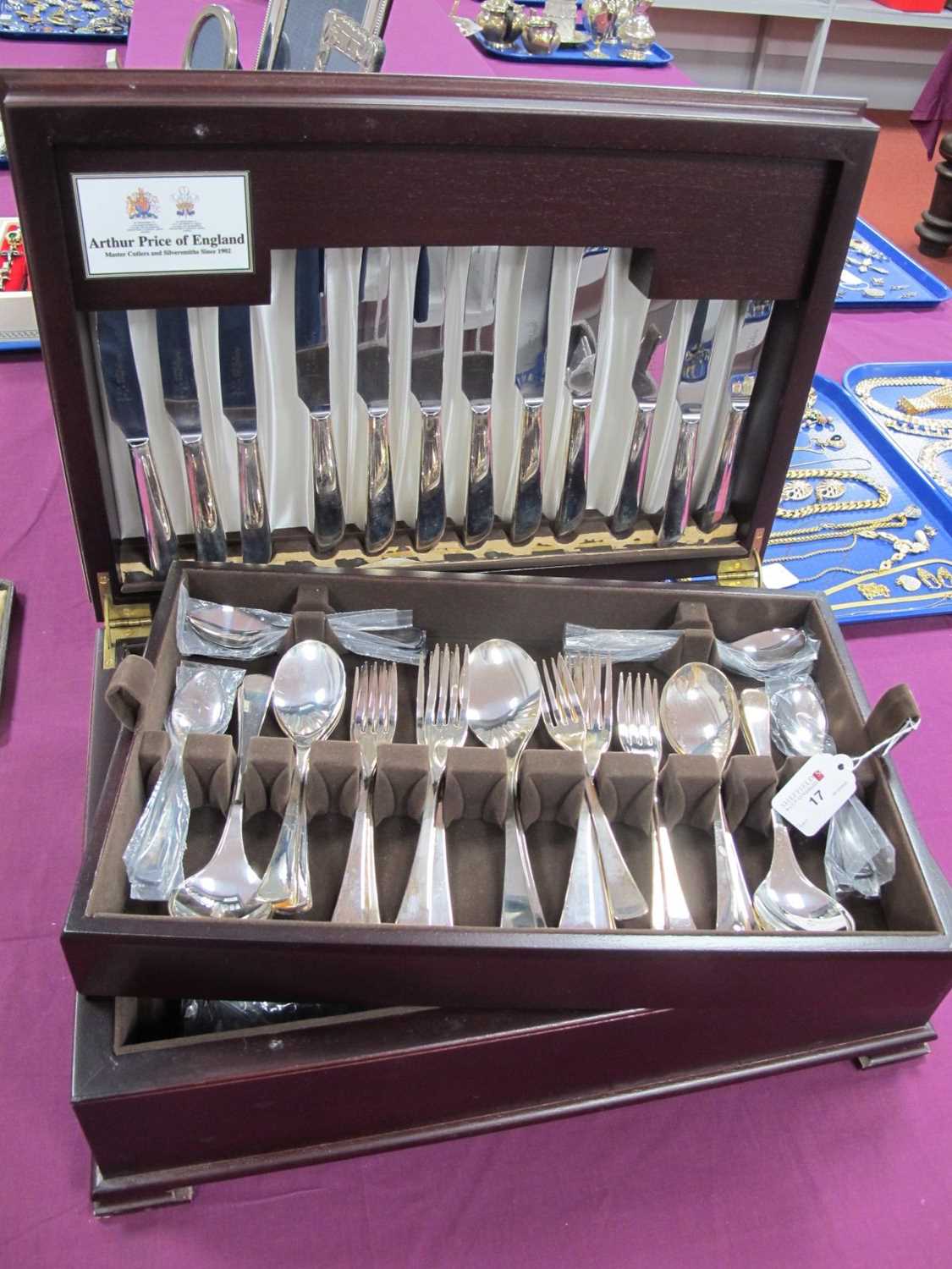 Lot 66 - Arthur Price; A Modern Six Setting Canteen of...