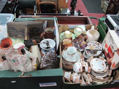 Lot 1072 - Edwardian Teaware, coffee grinder, glassware,...