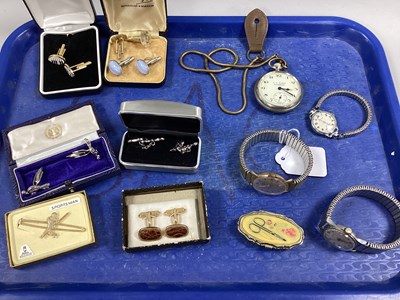 Lot 55 - Assorted Cufflinks, R. J. Mason Parkgate...