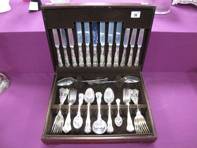 Lot 70 - Roberts & Belk Six Setting Kings Pattern...