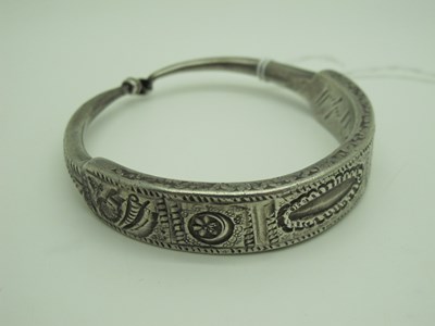 Lot 187 - A Libyan Temporal / Ear Ornament, (originally...