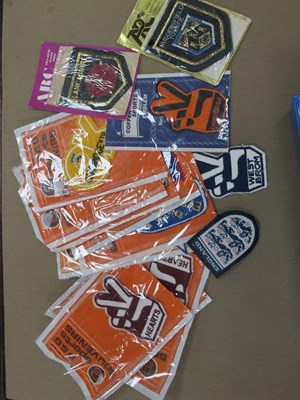 Lot 647 - Dead Stock Cloth Patch Badges, twelve in...