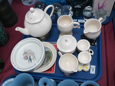 Lot 1223 - Carlton Ware 'Walking Ware' Teapot, jugs,...
