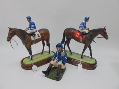 Lot 1218 - Coughley Porcelain Model of 'Phardante' Winner...