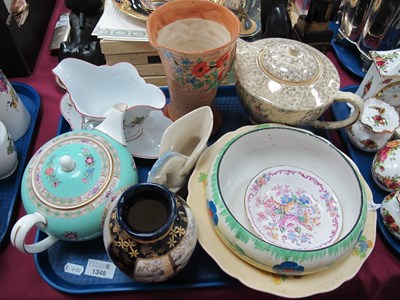 Lot 1348 - Wedgwood 'Bideford' and Empire Teapots,...