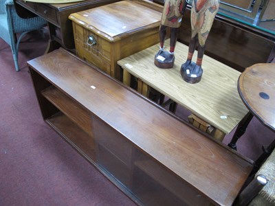 Lot 1569 - Bedside Cupboard, a nest of tables, bookcase...