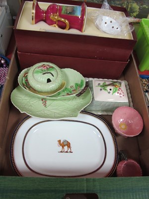 Lot 1017 - Coalport Porcelain Plate Hand Painted with...