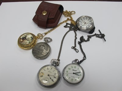 Lot 1357 - Ingersoll 15 Jewel Pocket Watches, Franklin...