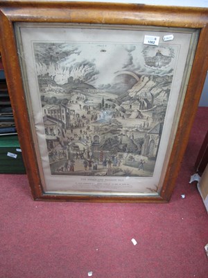 Lot 1062 - The Broad and Narrow Way, lithograph, entered...