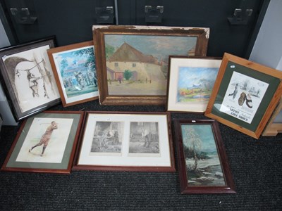 Lot 1534 - Sue McDonagh (Welsh Artist), Horse and Rider...