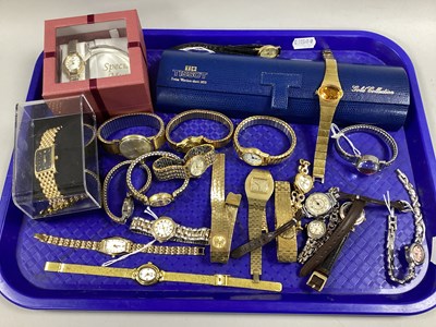 Lot 193 - An Assortment of Ladies Wristwatches, to...