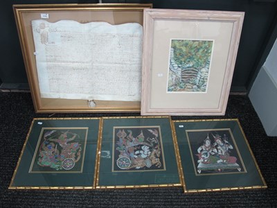 Lot 1535 - Kurt Garden Steps, pastel signed and dated '96...